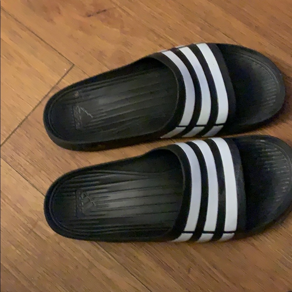 Mens adidas flip flops